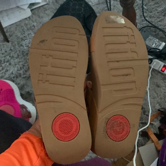 FitFlop gem slides hazelnut - Picture 4 of 5